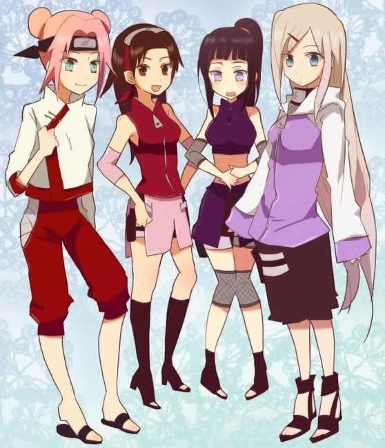 Les Filles De Naruto